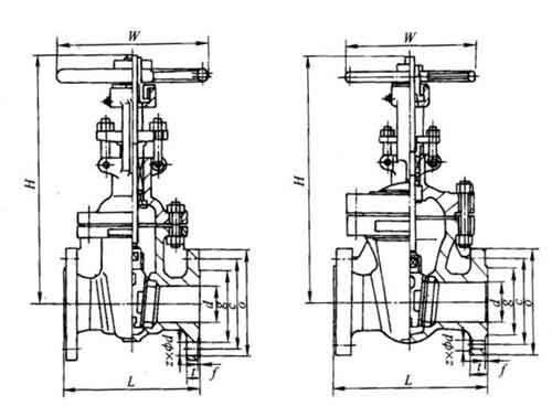 Z41W150Lb)~400(Lb)PT䓷mlyγߴD